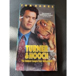 VTG Turner & Hooch VHS Brand New Factory Sealed 80'S MOVIE COMEDY TOM HANKS